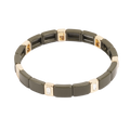 Emaljert armbånd, army - A&C Oslo - Design Collection