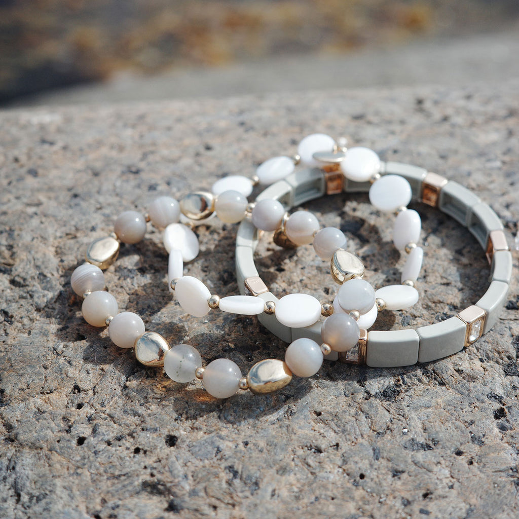 Emaljert armbånd, khaki - A&C Oslo - Design Collection_2