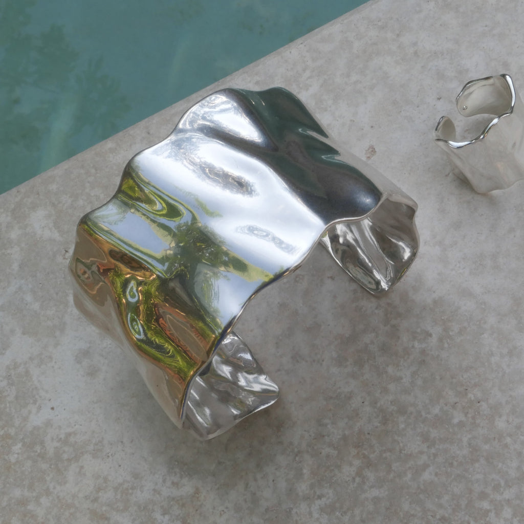 Cuff-armbånd, Sculptured, S - A&C Oslo - Design Collection_3