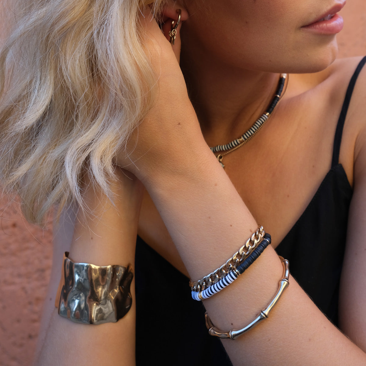 Cuff-armbånd, Bamboo, G - A&C Oslo - Design Collection_3