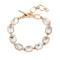 Statement-armbånd med crystal glass, G - A&C Oslo - Design Collection
