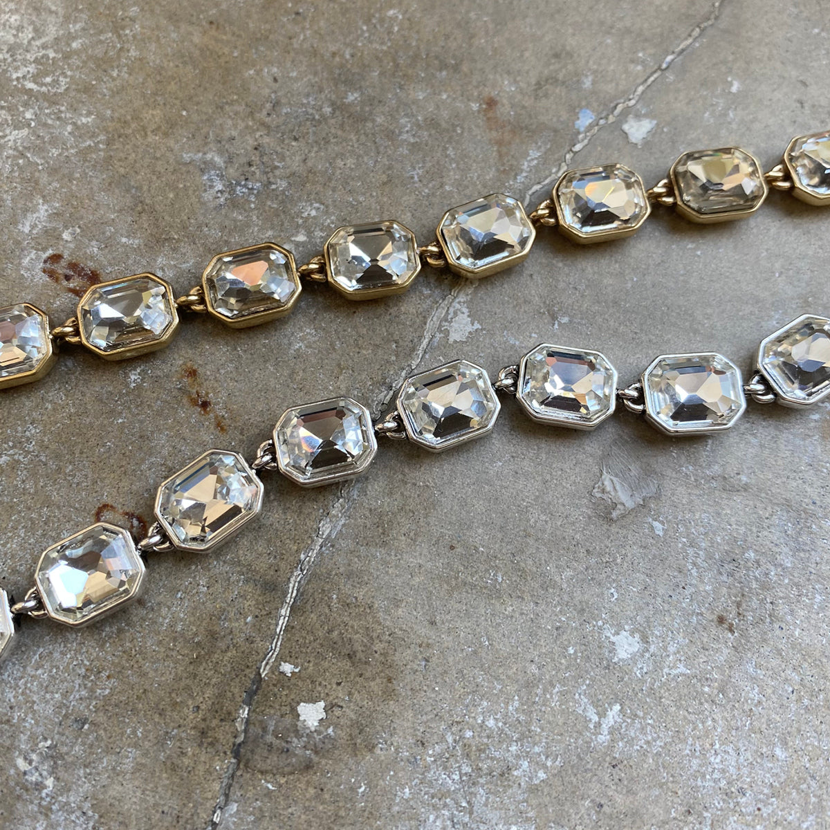 Statement-armbånd med crystal glass, G - A&C Oslo - Design Collection_3