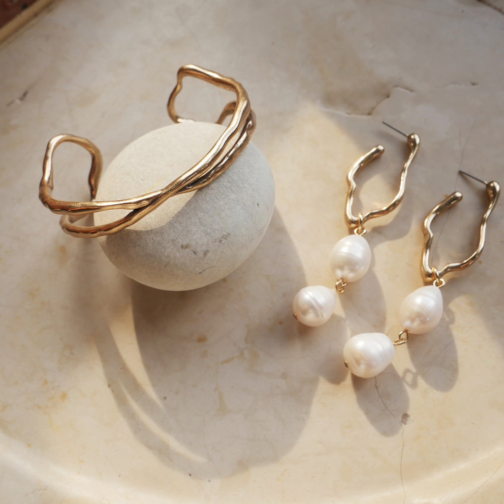 Cuff-armbånd med twist, Raw G - A&C Oslo - Design Collection_3