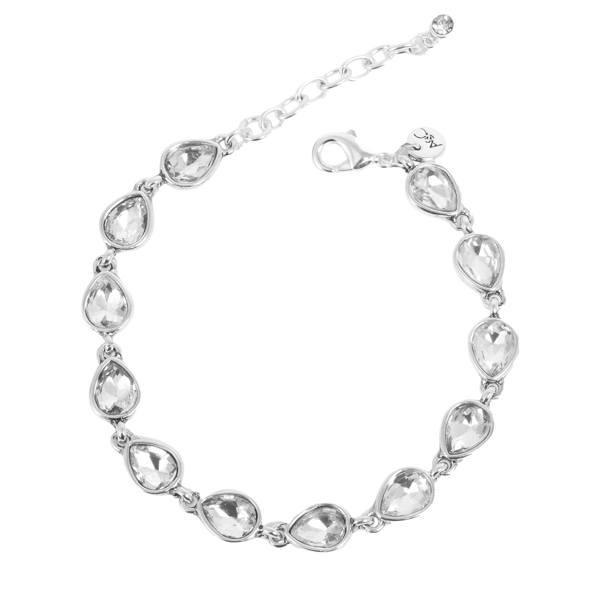 Armbånd, Sparkling Drops, crystal, S - A&C Oslo - Design Collection