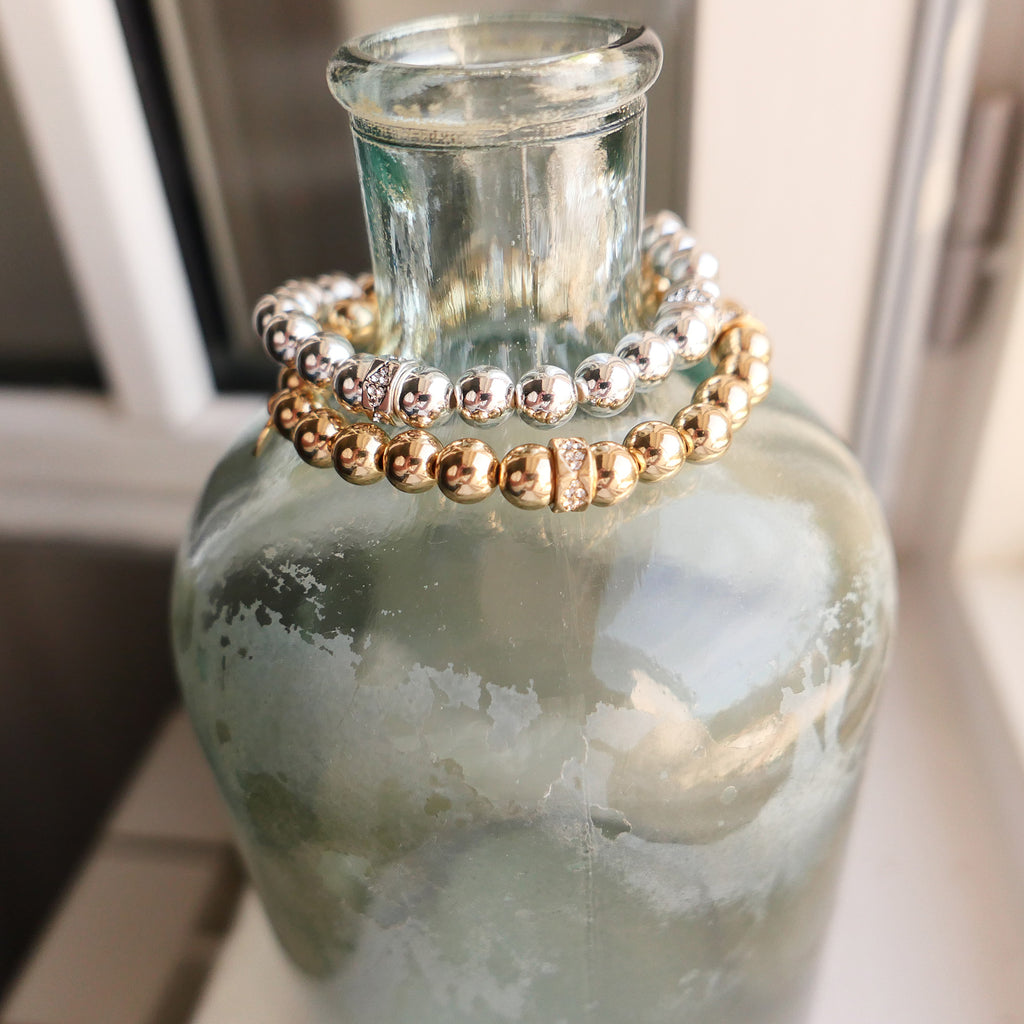 Armbånd med kuler og krystaller, S - A&C Oslo - Design Collection_5