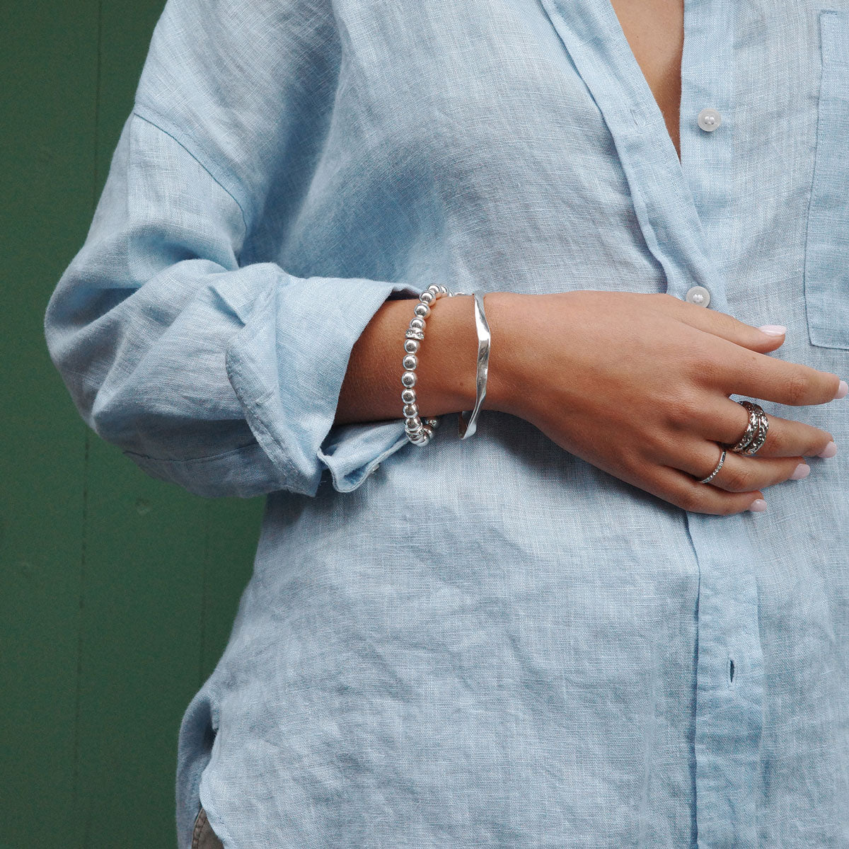 Bangle-armbånd, Sculptured S - A&C Oslo - Design Collection_2