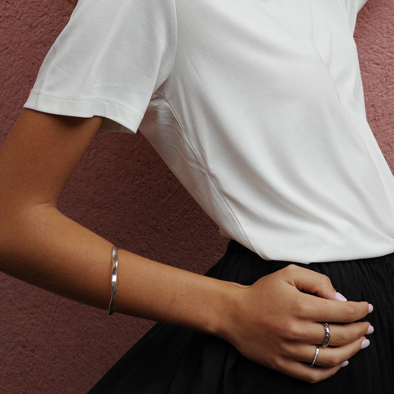 Bangle-armbånd, Sculptured S - A&C Oslo - Design Collection_4