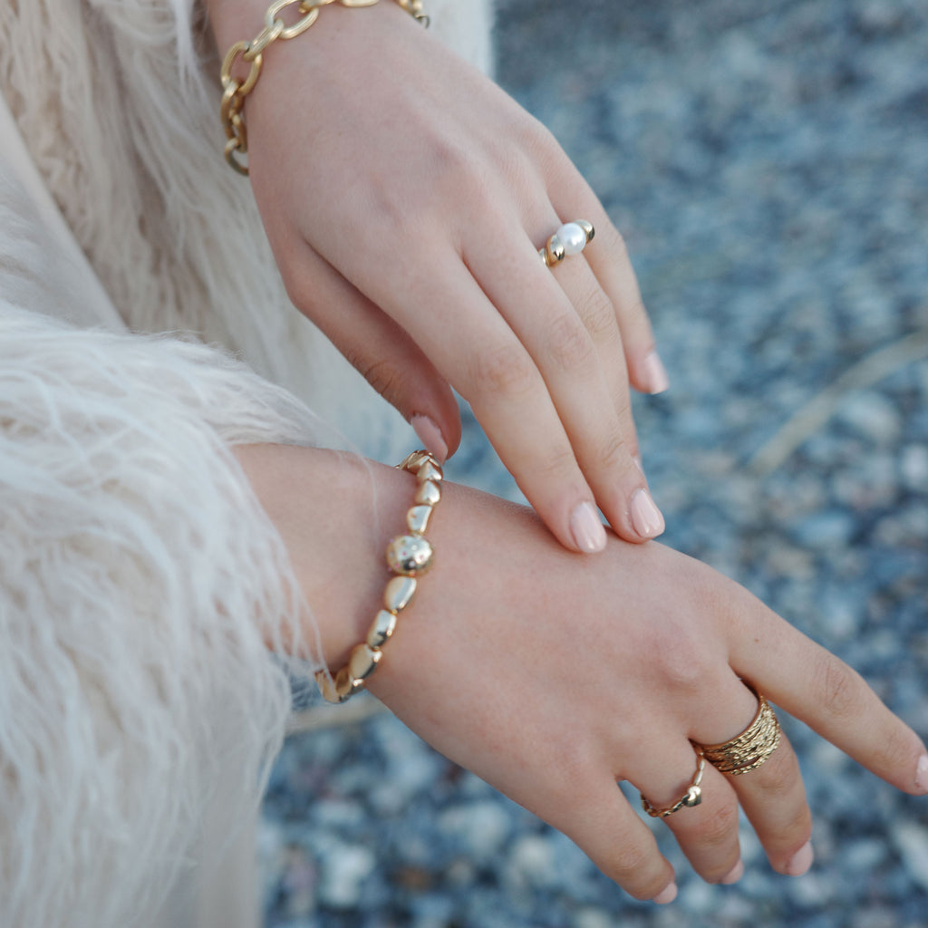 Armbånd, elastikk, Shimmer G - A&C Oslo - Design Collection_3