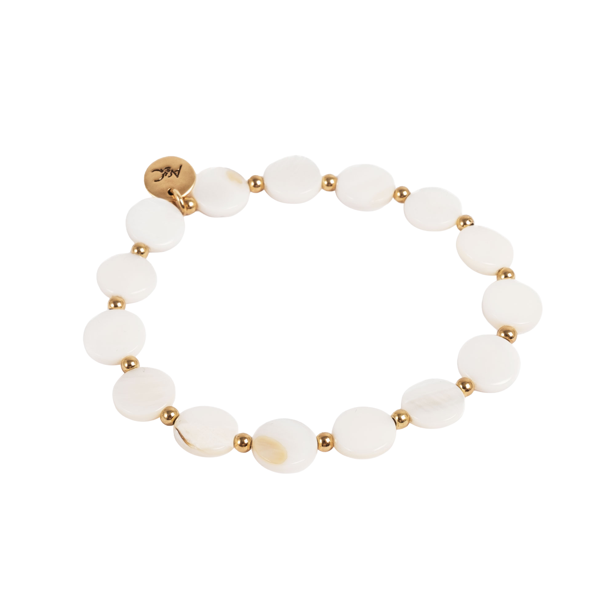 Armbånd, MOP, Sandy Beach - A&C Oslo - Design Collection