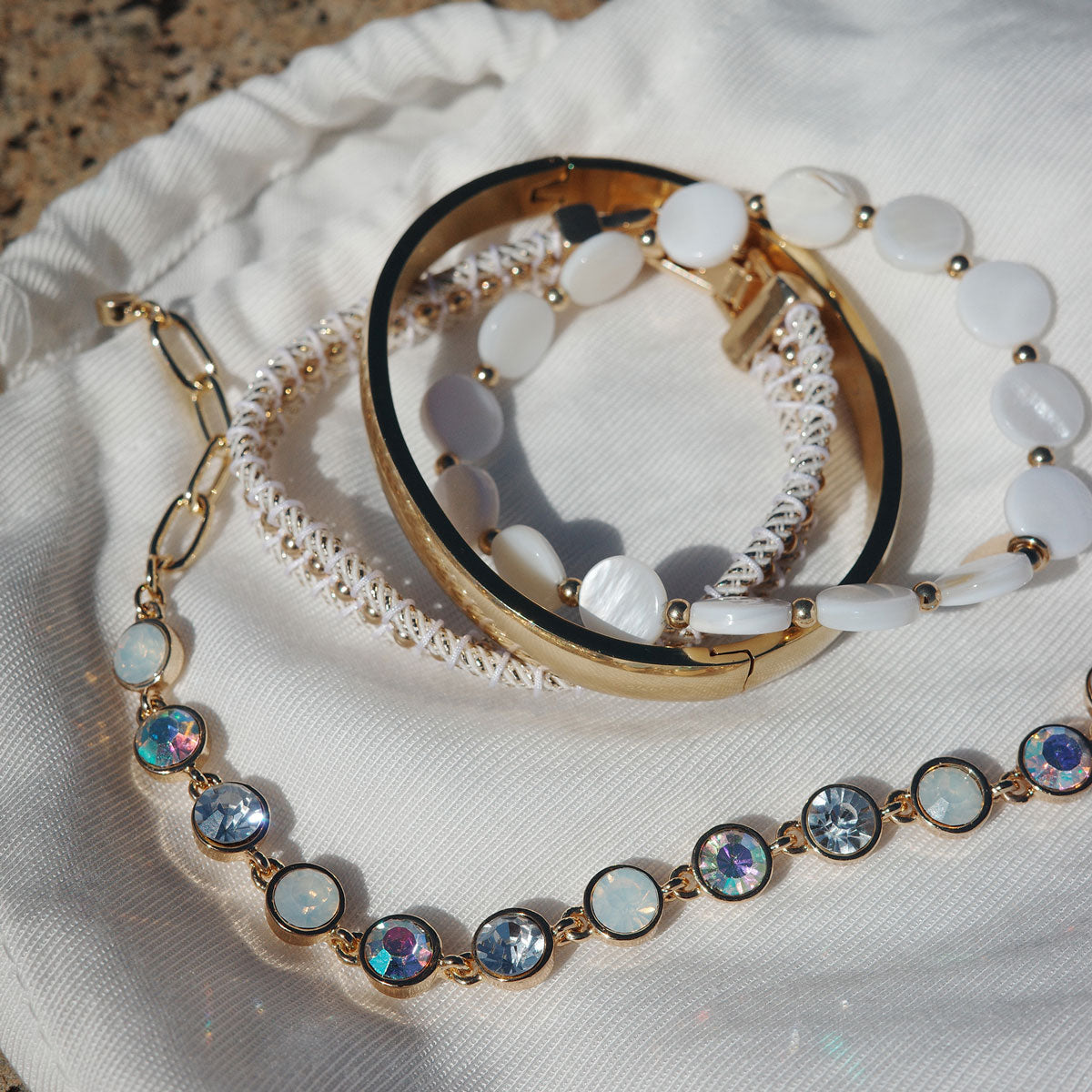 Armbånd, MOP, Sandy Beach - A&C Oslo - Design Collection_3