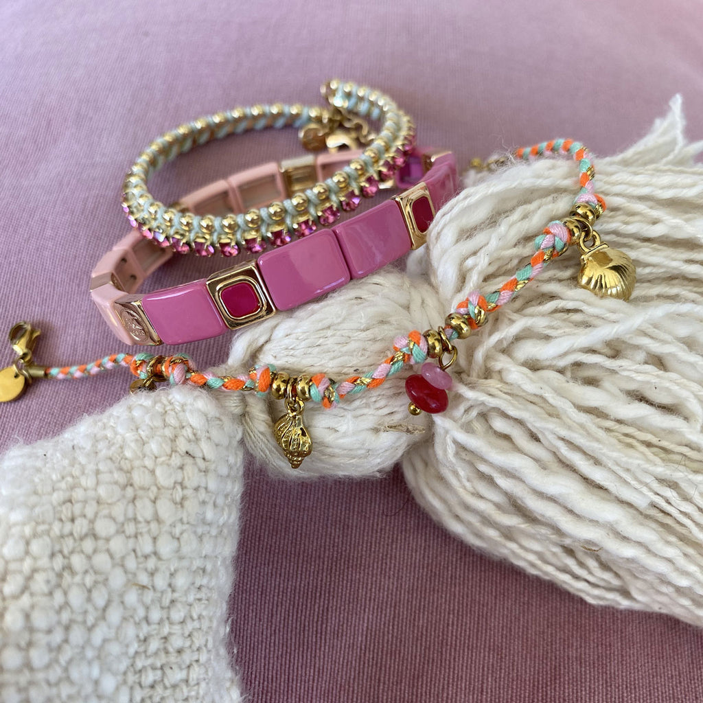 Armbånd, Friendship, pink - A&C Oslo - Design Collection_4