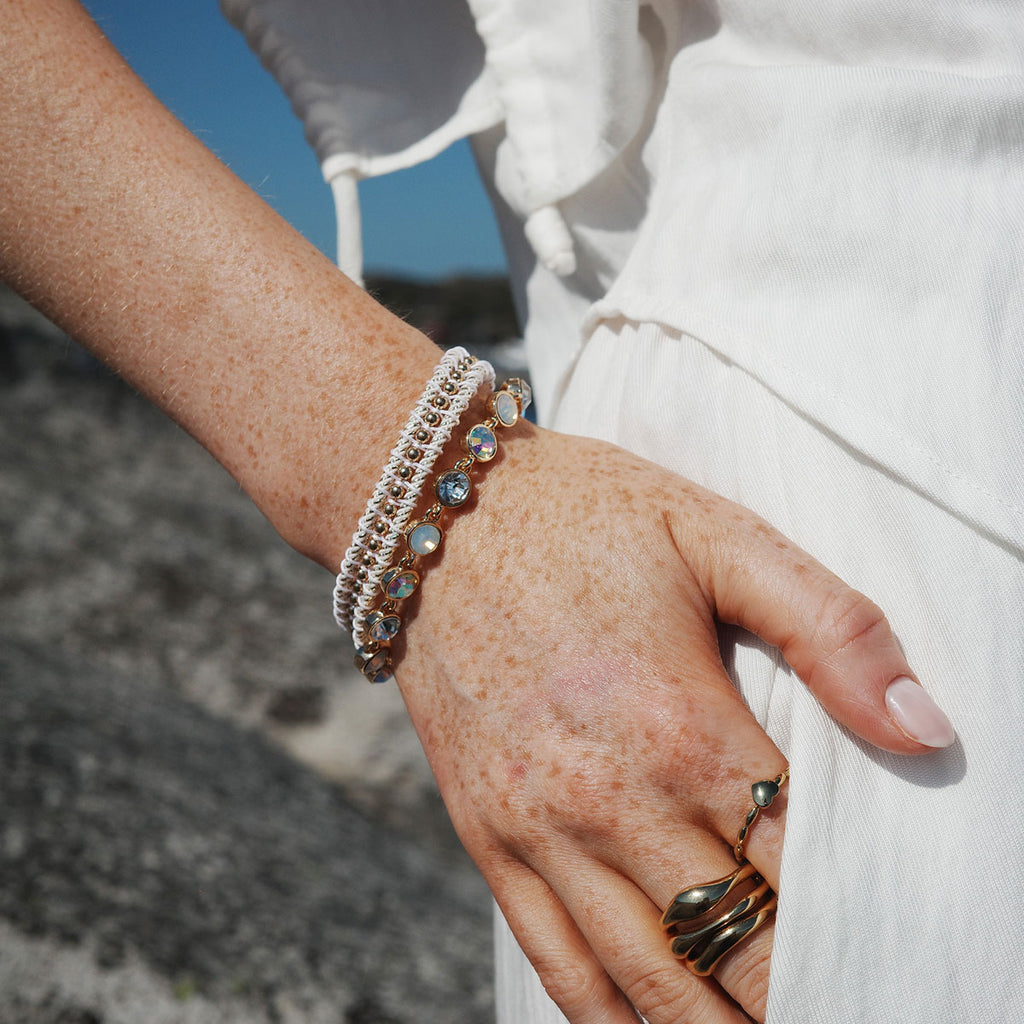 Armbånd, Friendship, white - A&C Oslo - Design Collection_2