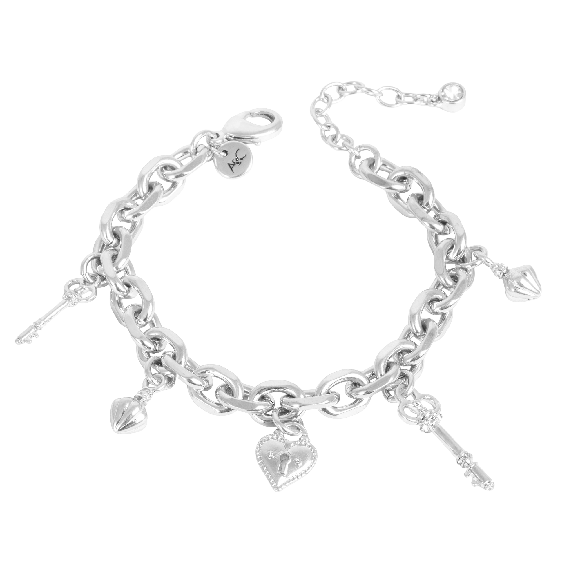 Armbånd med charms, Open My Heart S