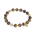 Armbånd, Tiger's Eye, elastikk