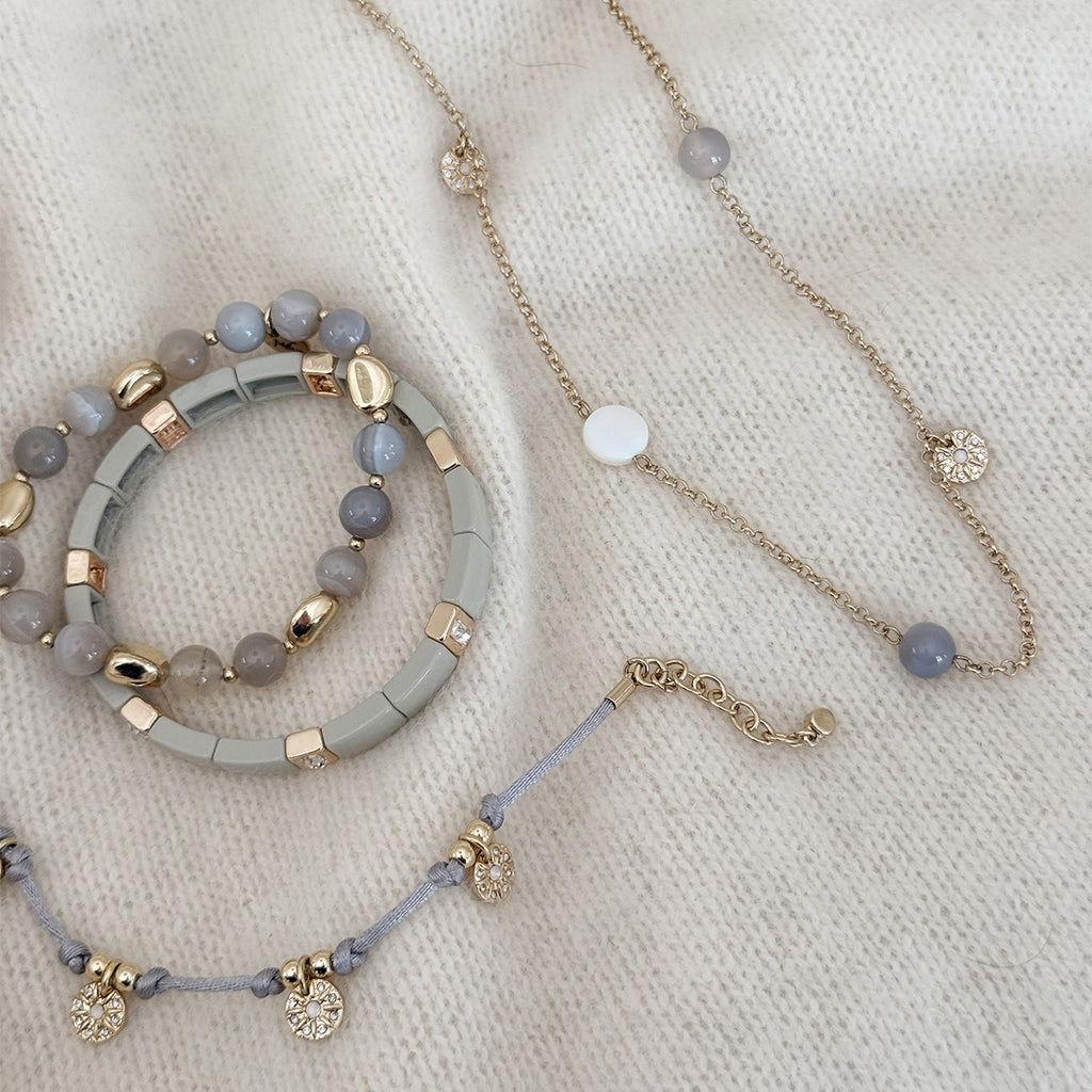 Armbånd, grey, Solstice G