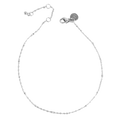 Anklet, Steel, ball chain