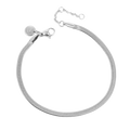 Armbånd, unisex, Steel snake chain