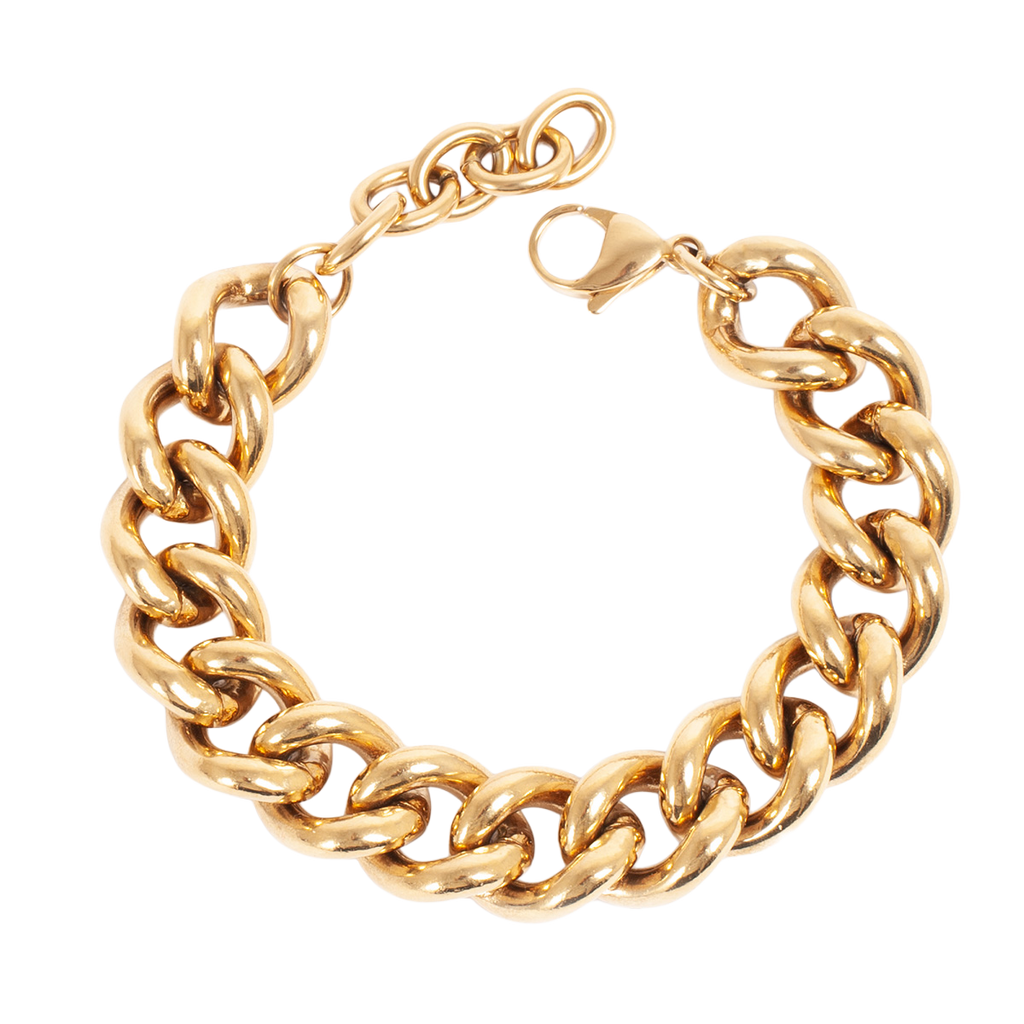 Armbånd, Steel unisex, panser chain, G