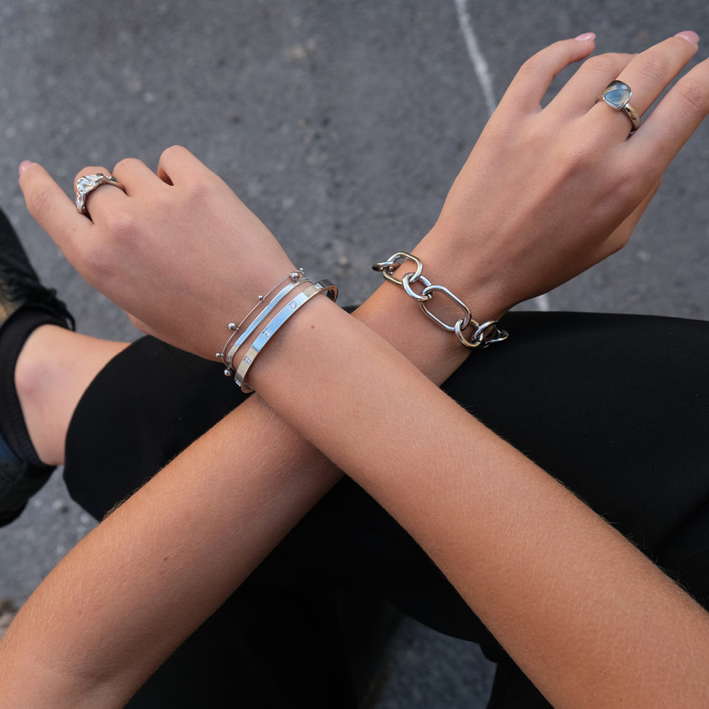Armbånd, kraftig lenke, Steel_2