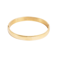 Bangle armbånd med lås, Steel G