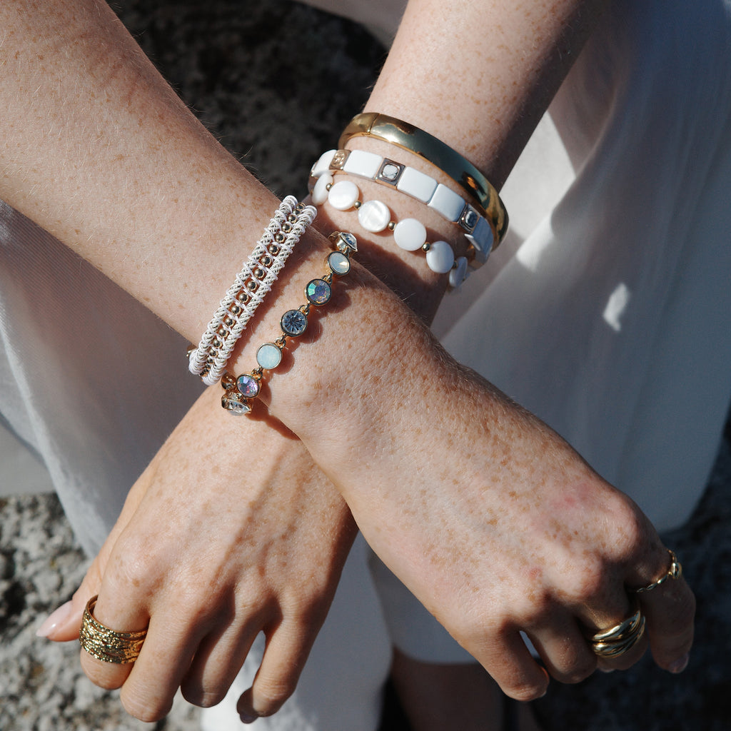 Bangle armbånd med lås, Steel G_2