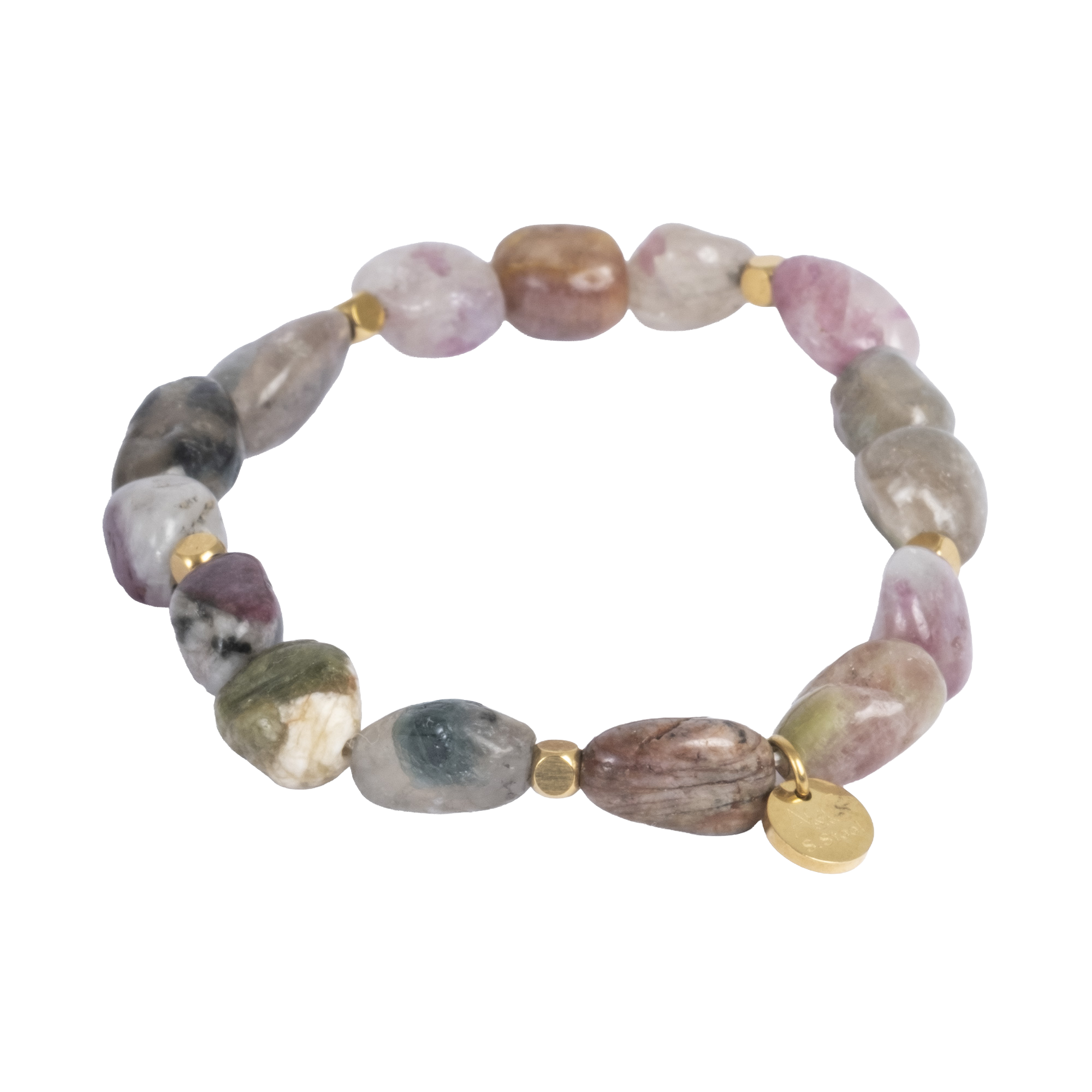 Armbånd, turmalin, Steel G