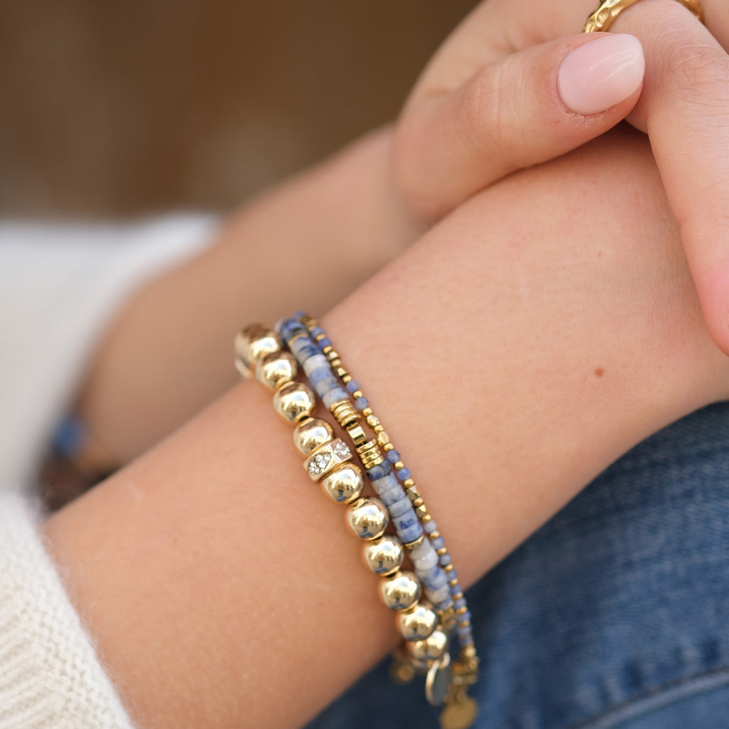 Armbånd med blå stener, G - A&C Oslo - Design Collection_2