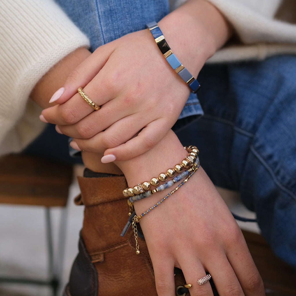 Armbånd med blå stener, G - A&C Oslo - Design Collection_3