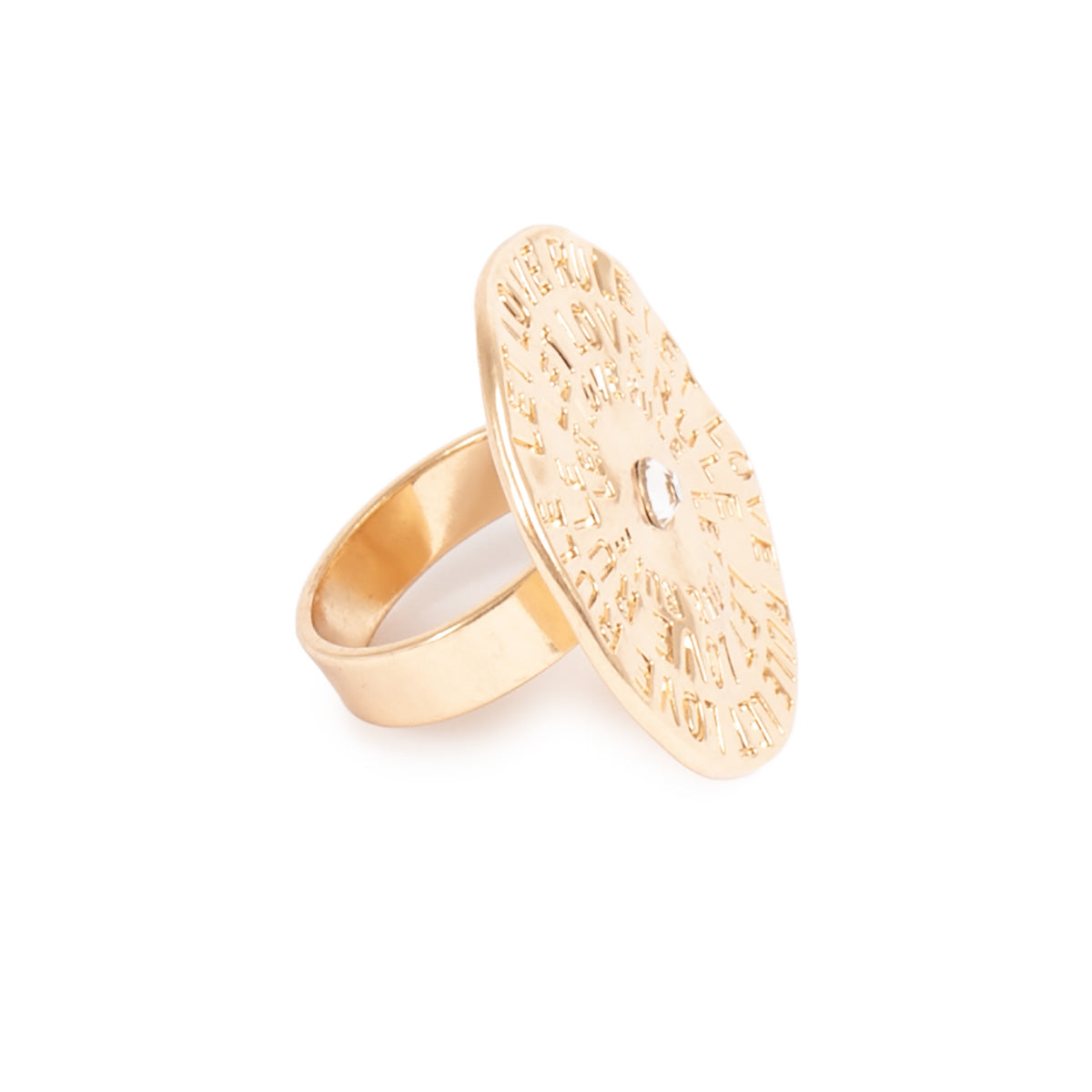 Justerbar ring, Let love rule, G - A&C Oslo - Design Collection_4