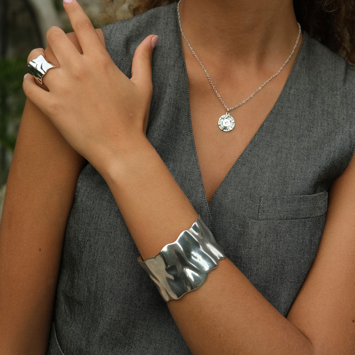 Bred ring, Sculptured S - A&C Oslo - Design Collection_2