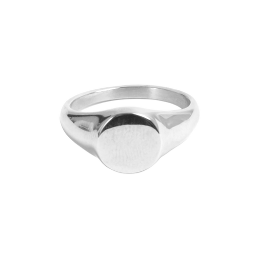 Signet-ring (størrelse 53/56/59) - A&C Oslo - Pure Steel