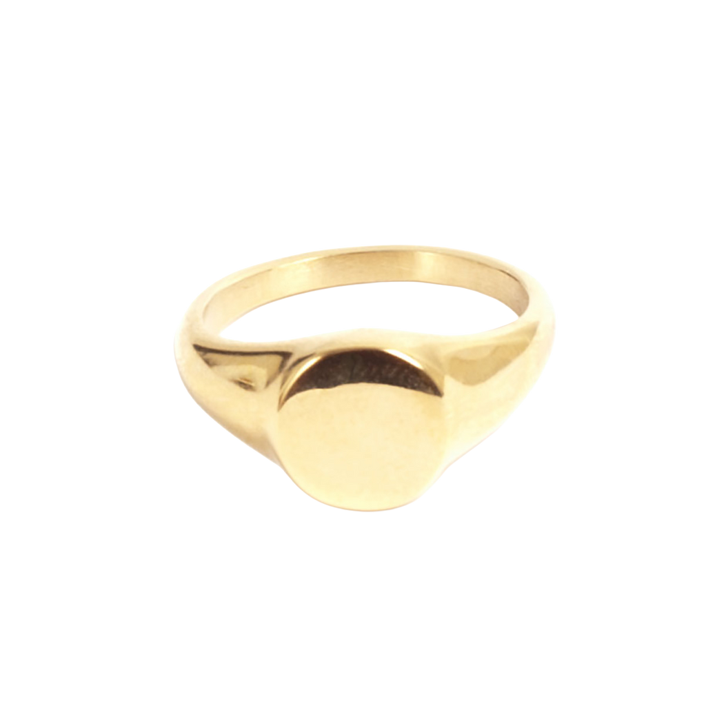 Signet-ring (størrelse 56) - A&C Oslo - Pure Steel