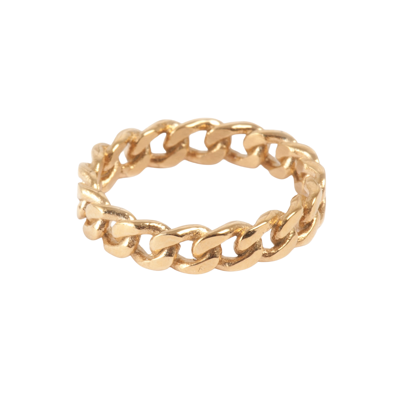 Curb-ring (størrelse 53/56/59) - A&C Oslo - Pure Steel