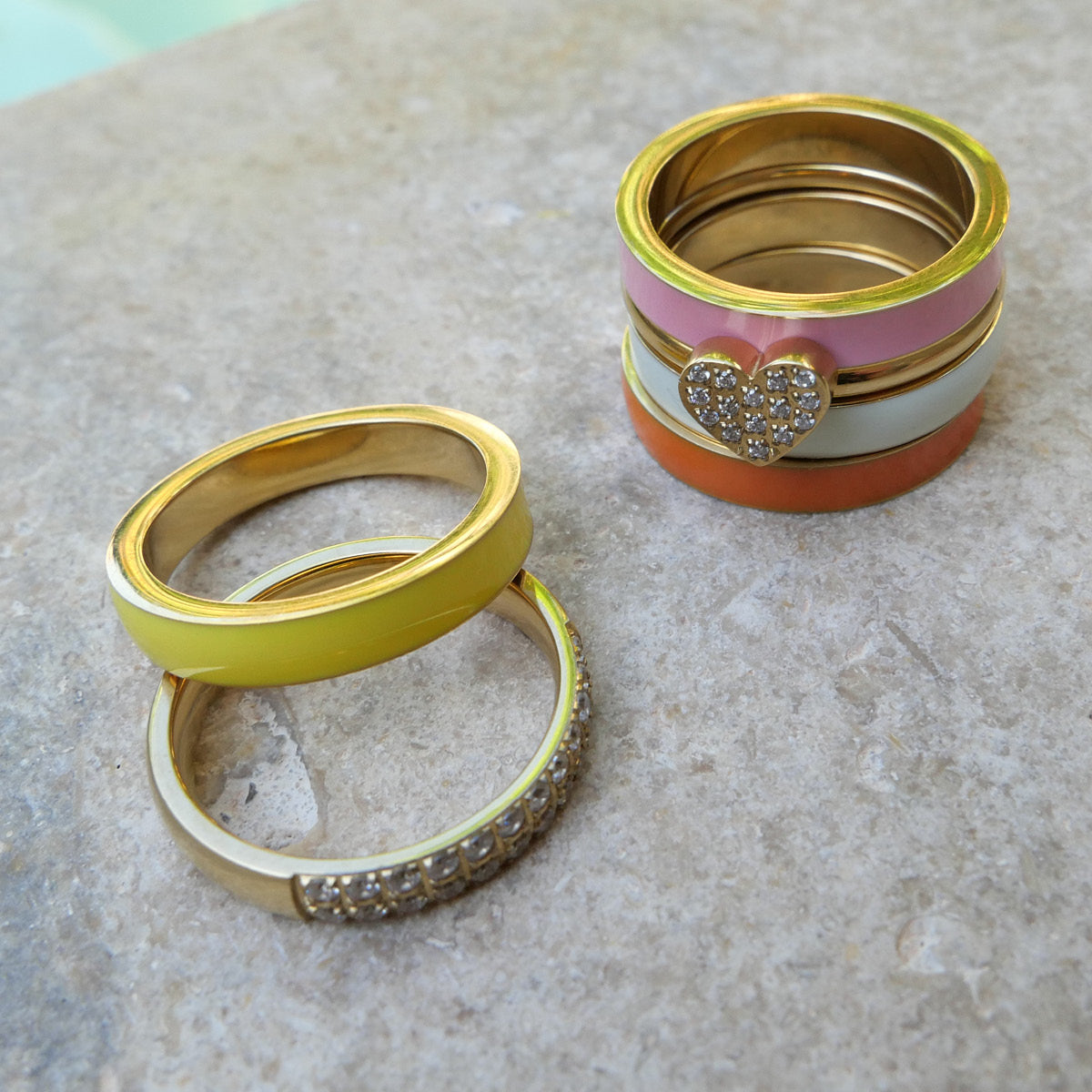 Ring med hjerte (størrelse 53/56/59) - A&C Oslo - Pure Steel_2