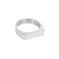 Ring, unisex Steel, plain
