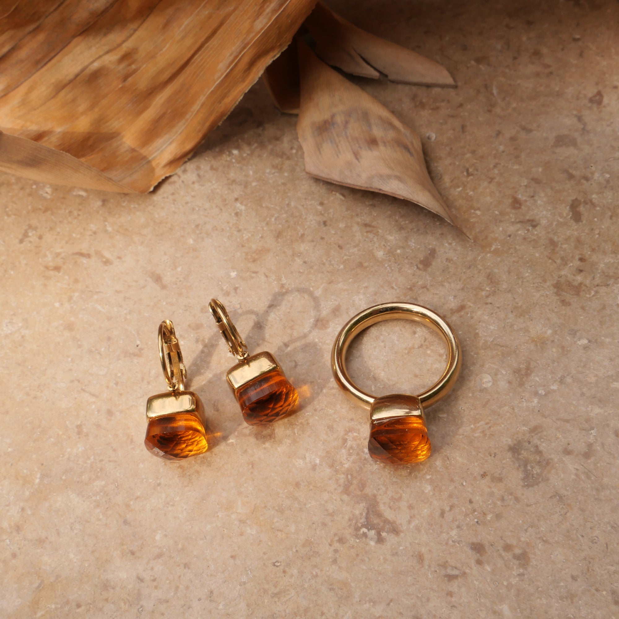 Ring, Steel Glass, Topaz_3