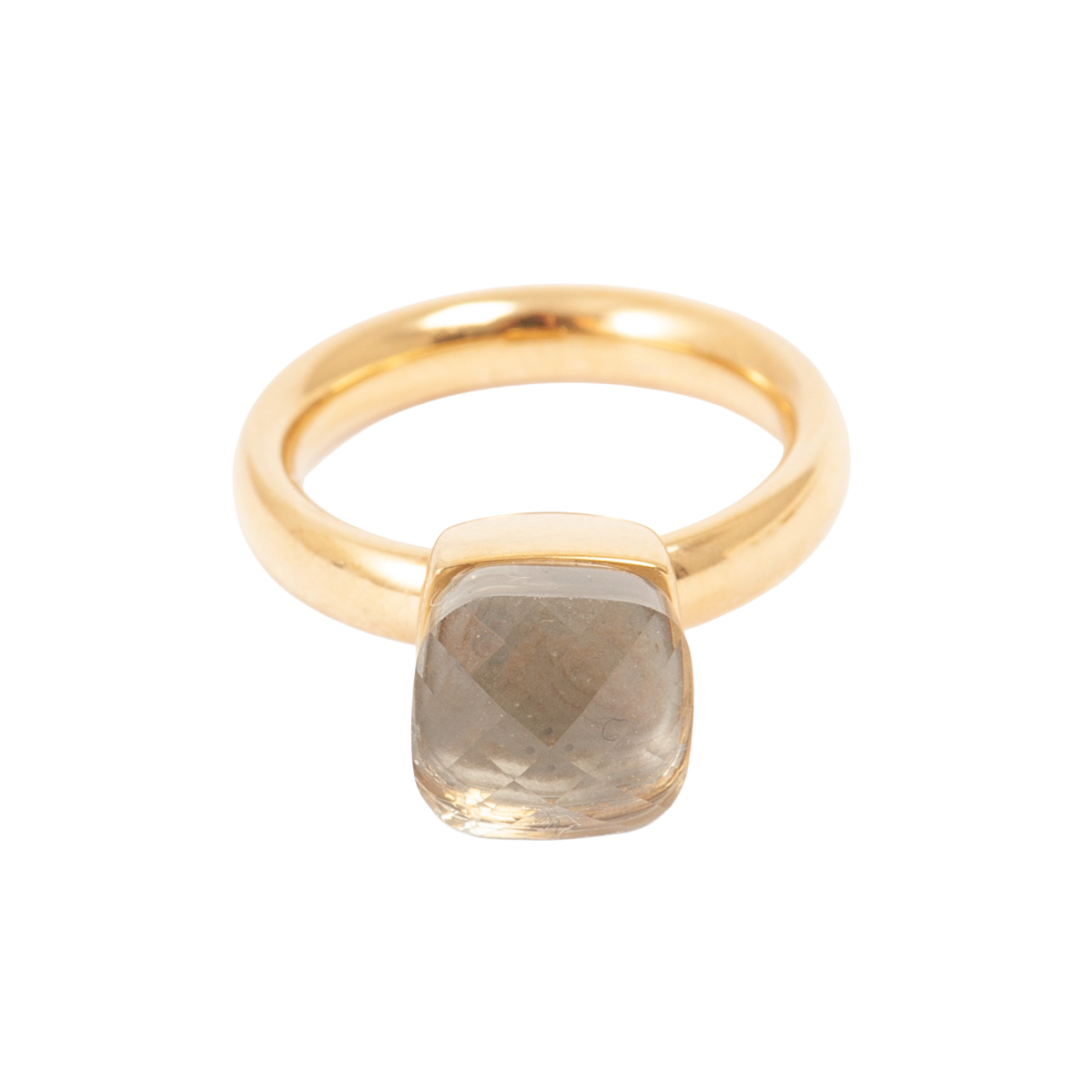 Ring, Steel Glass, Black Diamond