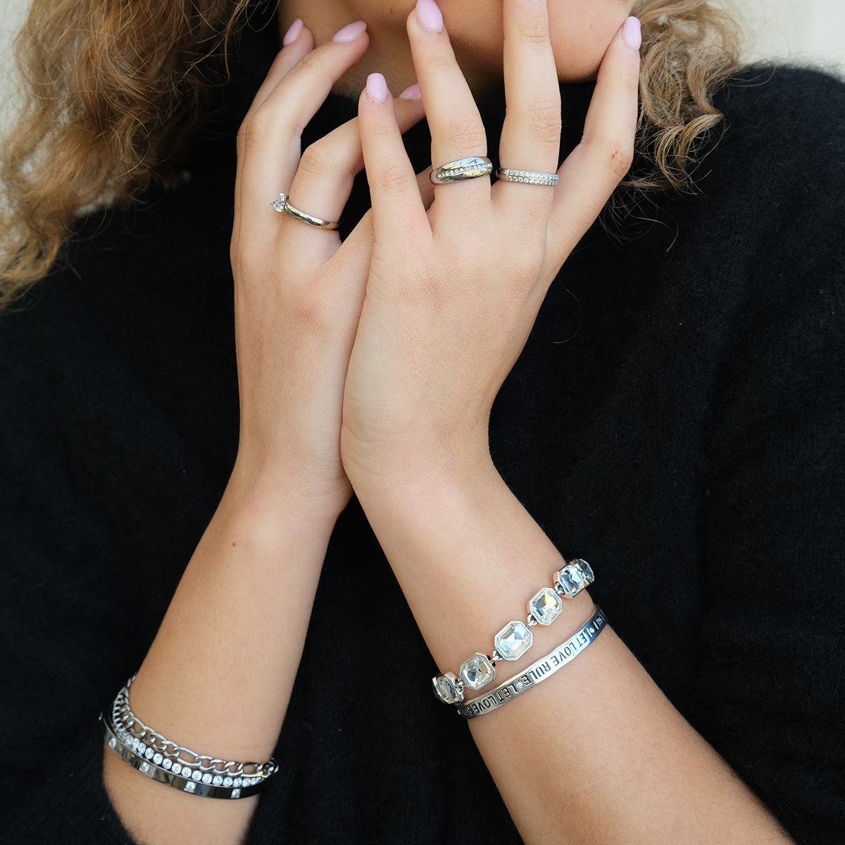 Ring med CZ, Steel_2