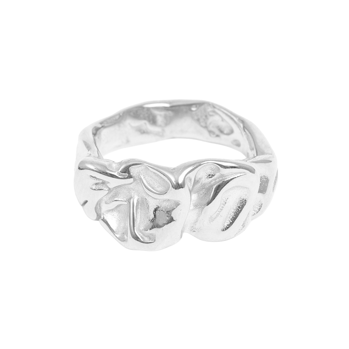 Ring, crinkle, Steel (53-62)