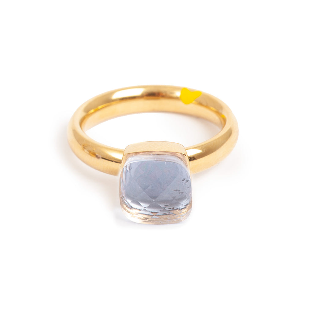 Ring, Steel Glass, Violet G