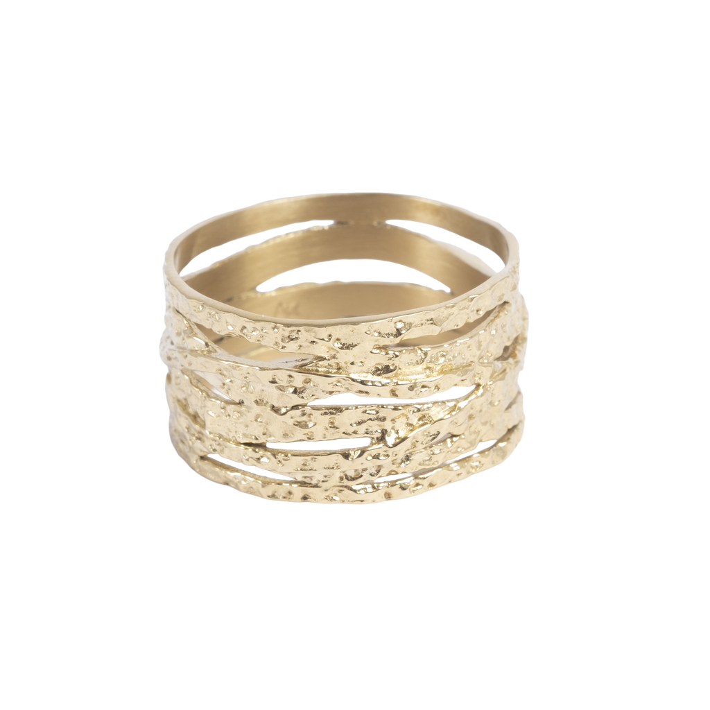 Bred ring, Steel Satin G