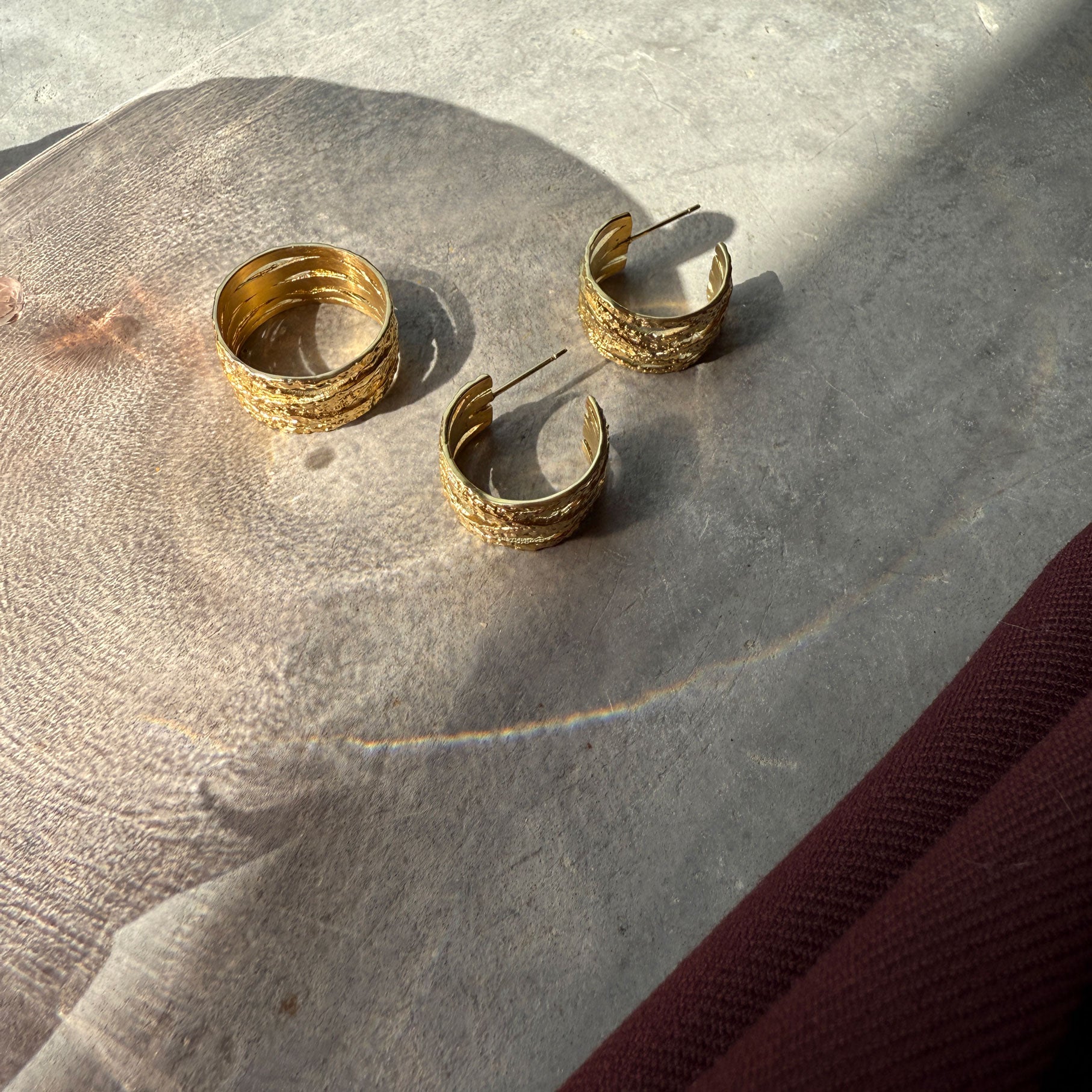 Bred ring, Steel Satin G_3