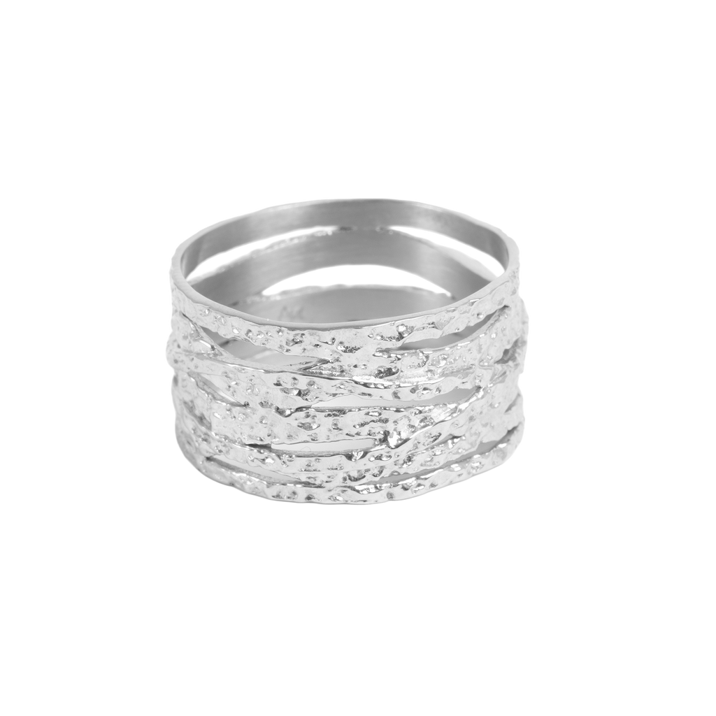 Bred ring, Steel Satin S