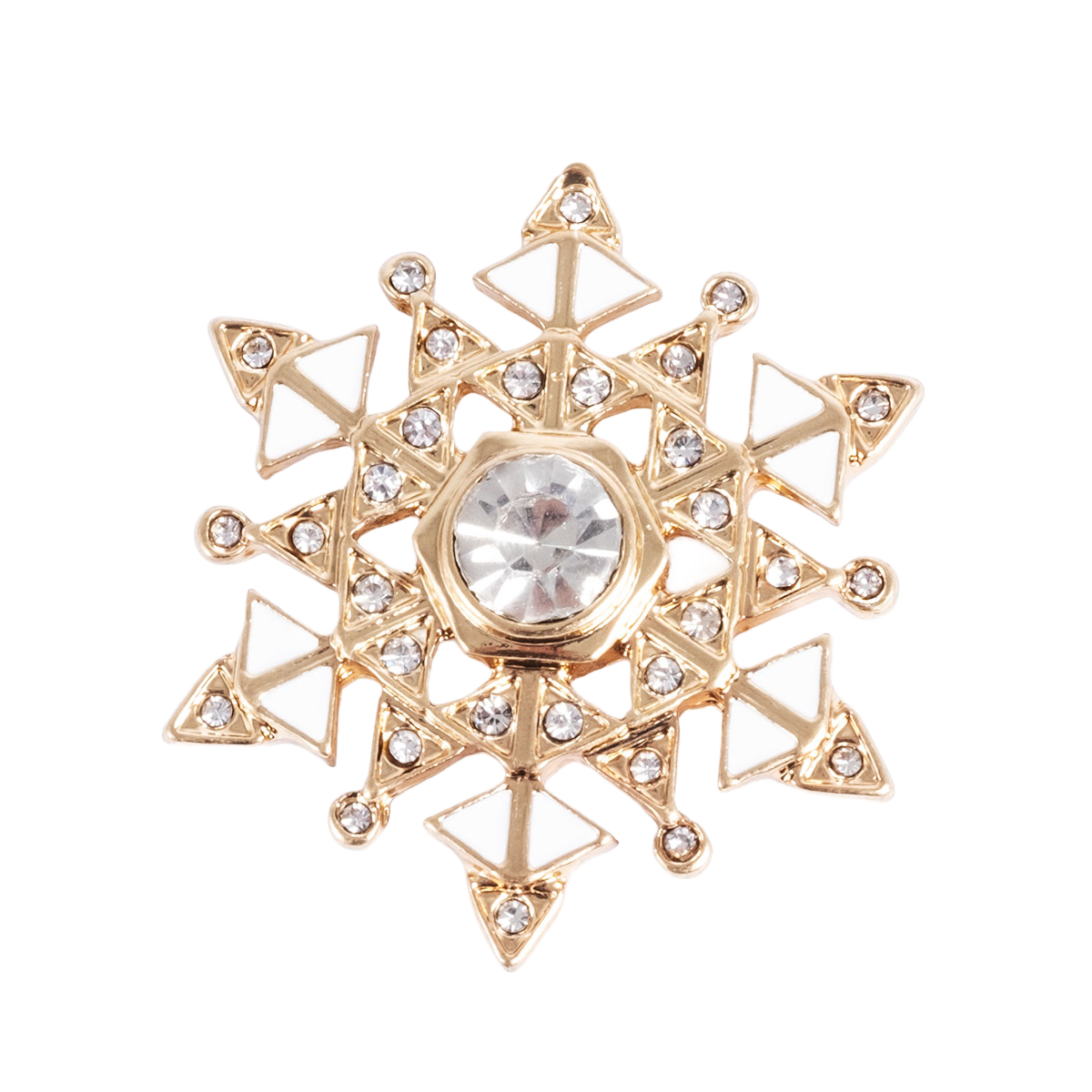 Liten brosje, Snowflake, G